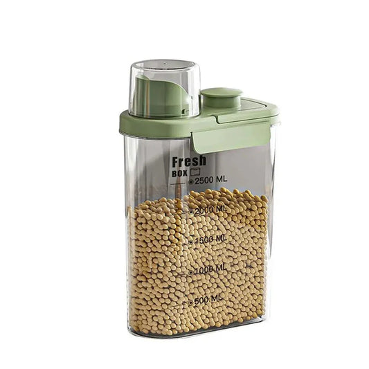 Hermetic Container with Dispensing Spout and Doser 2.5 Liters