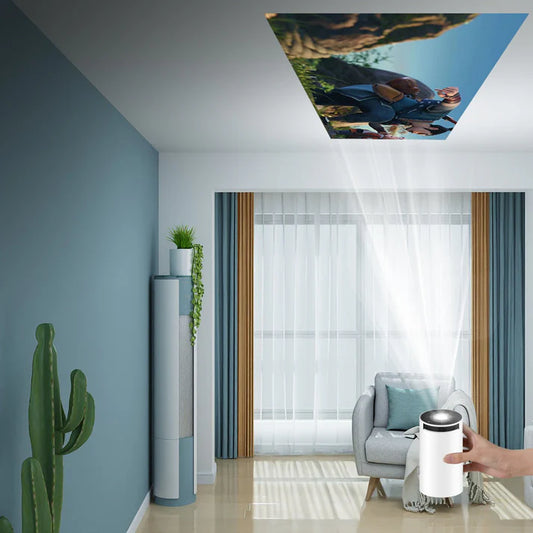 HY300 Portable Home Theater Projector with HD Resolution